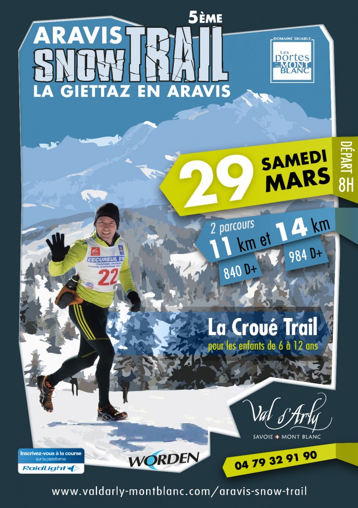 Aravis Snow trail Aravis Snow trail
