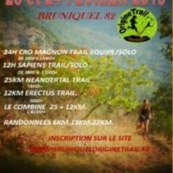 Bruniquel Origine trail