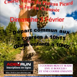 Course nature du plateau picard