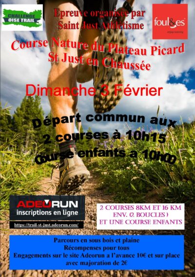 Course nature du plateau picard