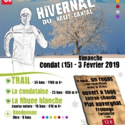 Trail Hivernal du Haut Cantal