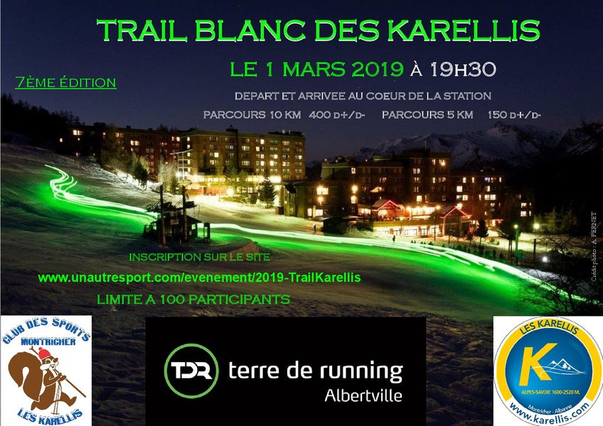 Trail blanc des Karellis Trail blanc des Karellis