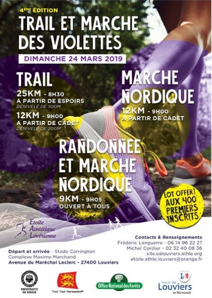 Trail des Violettes Trail des Violettes