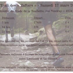 Trail des Zafters