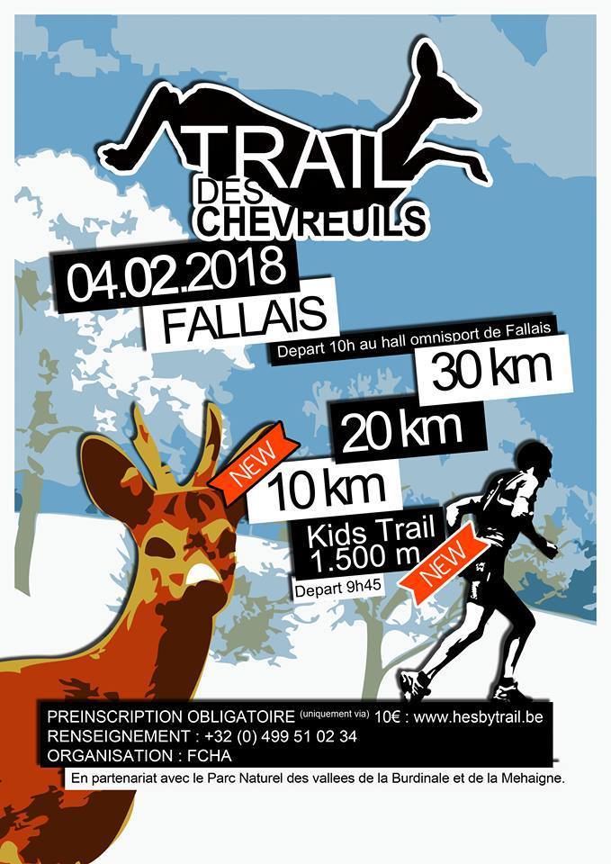 Trail des chevreuils Trail des chevreuils