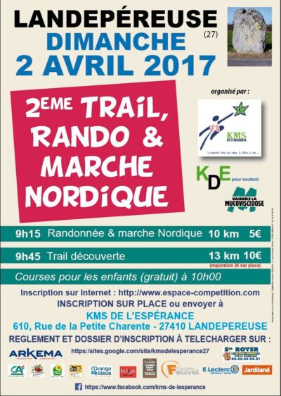 Trail des kms de l Espérance