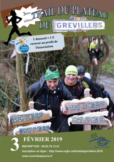 Trail du plateau grevillers