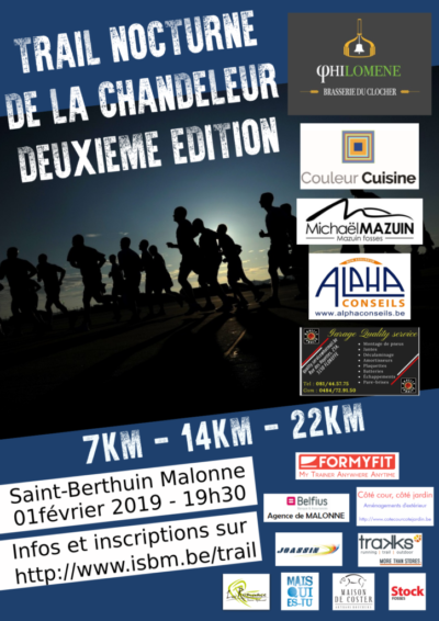 Trail nocturne de la chandeleur – Malonne