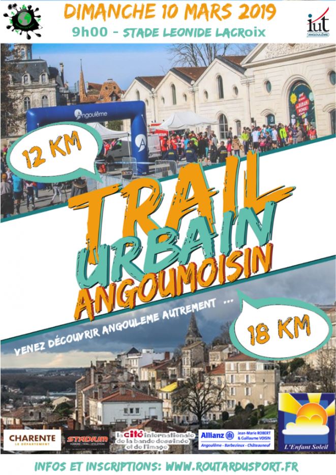 Trail urbain Angoumoisin Trail urbain Angoumoisin