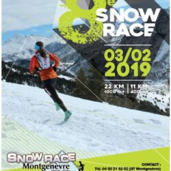 snow race de montgenèvre