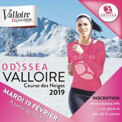 Course des neiges odyssea valloire