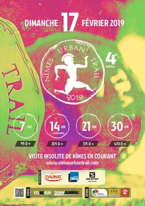 Nîmes urban trail Nîmes urban trail