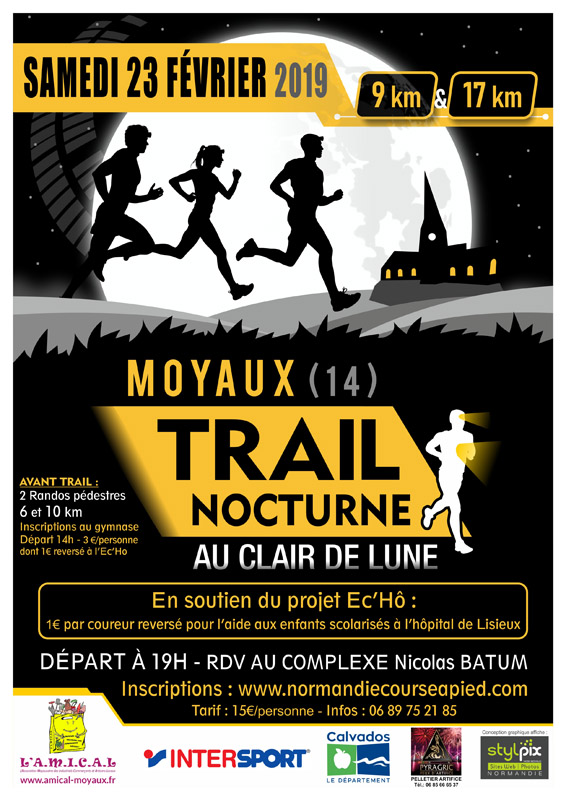 Trail au clair de lune Trail au clair de lune