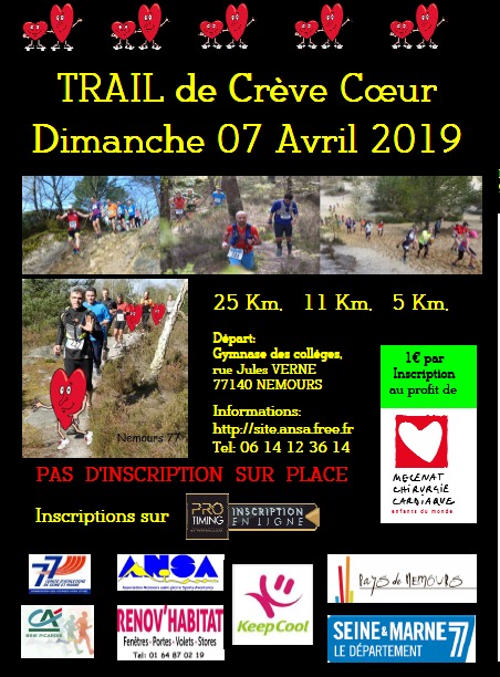 Trail de crève coeur Trail de crève coeur