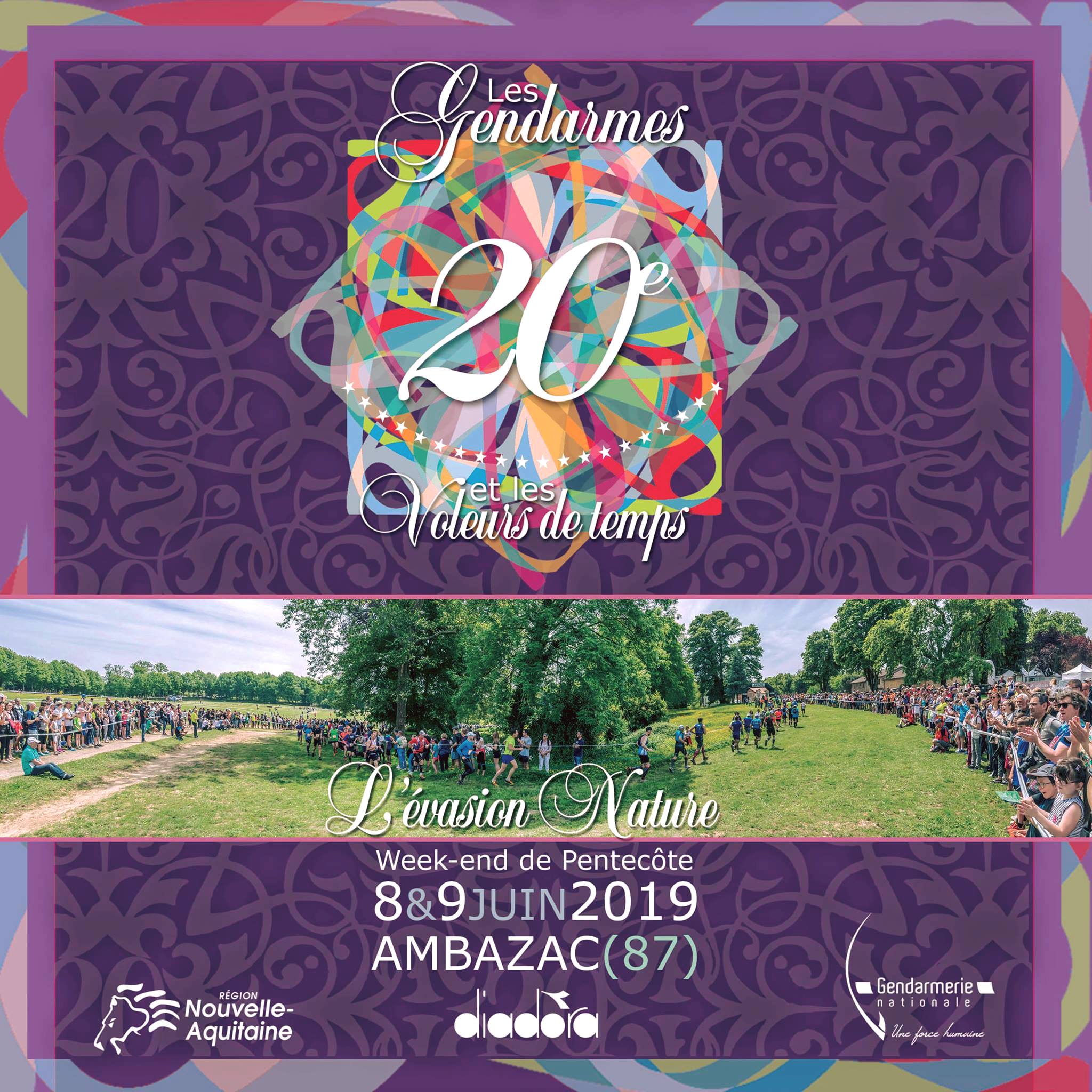 Les gendarmes et Les voleurs de temps  2019 · TrouveTonTrail