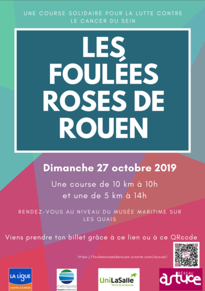 Les foulées Roses de Rouen