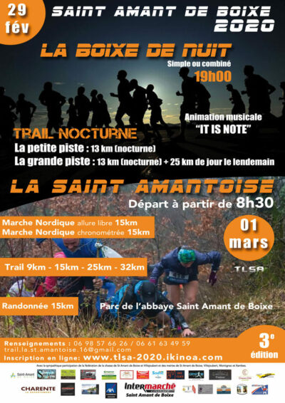 Trail La Saint Amantoise