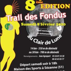 Trail des Fondus au Clair de Lune