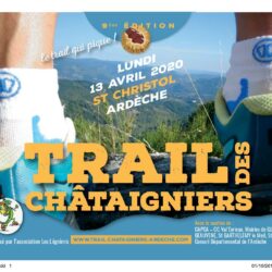 Trail des châtaigniers - Saint Christol