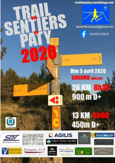 Trail Les Sentiers du Paty