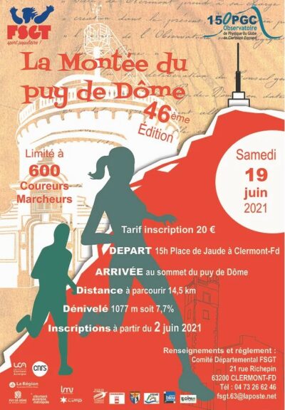 La montée du Puy de Dôme - Course de la Saint Jean