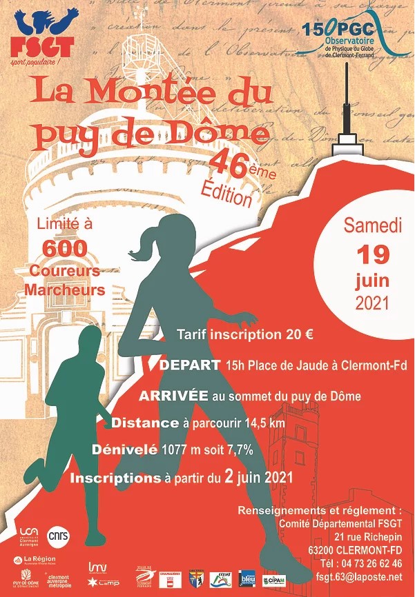 La montée du Puy de Dôme – Course de la Saint Jean