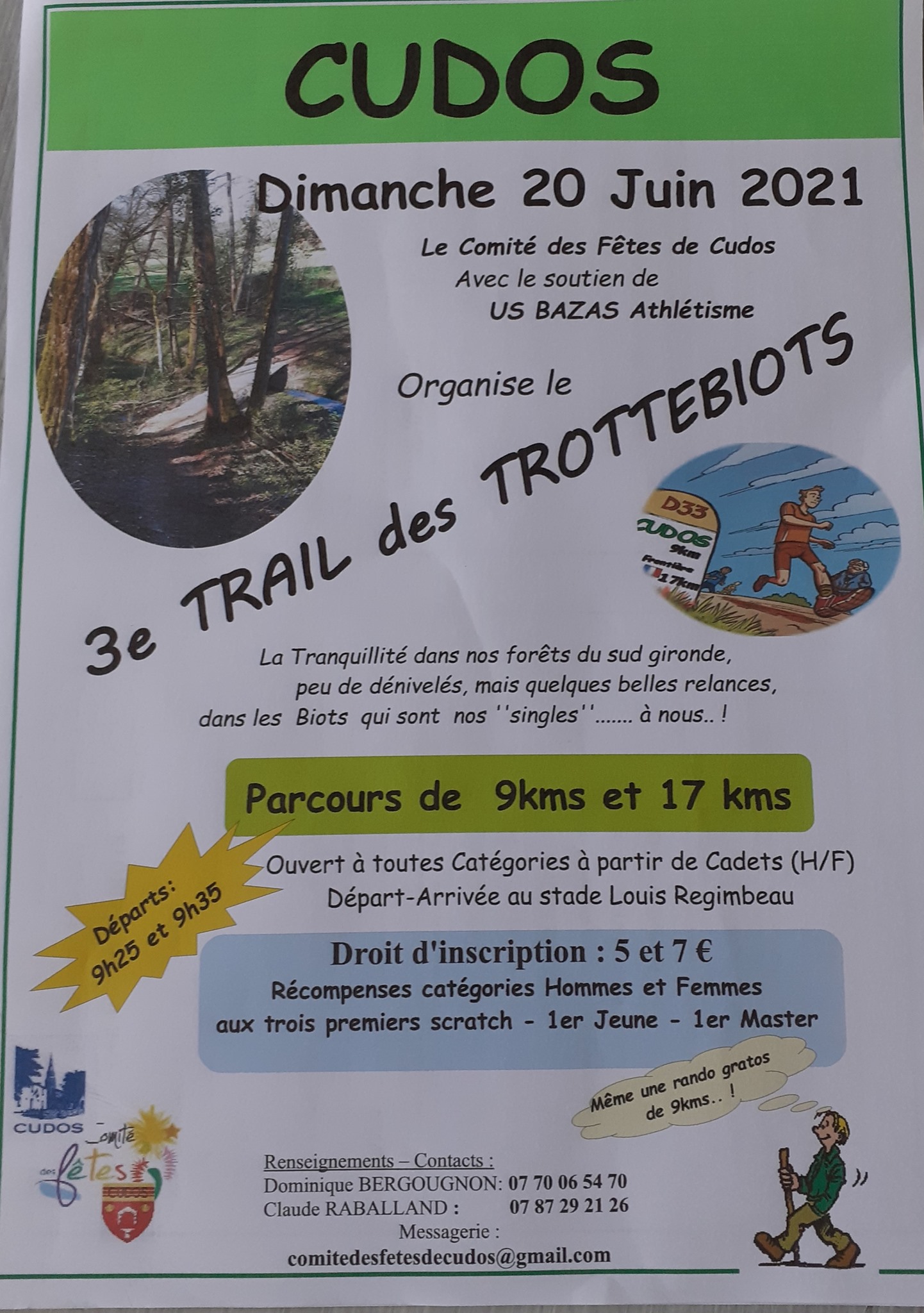 Trail des trottebiots Trail des trottebiots