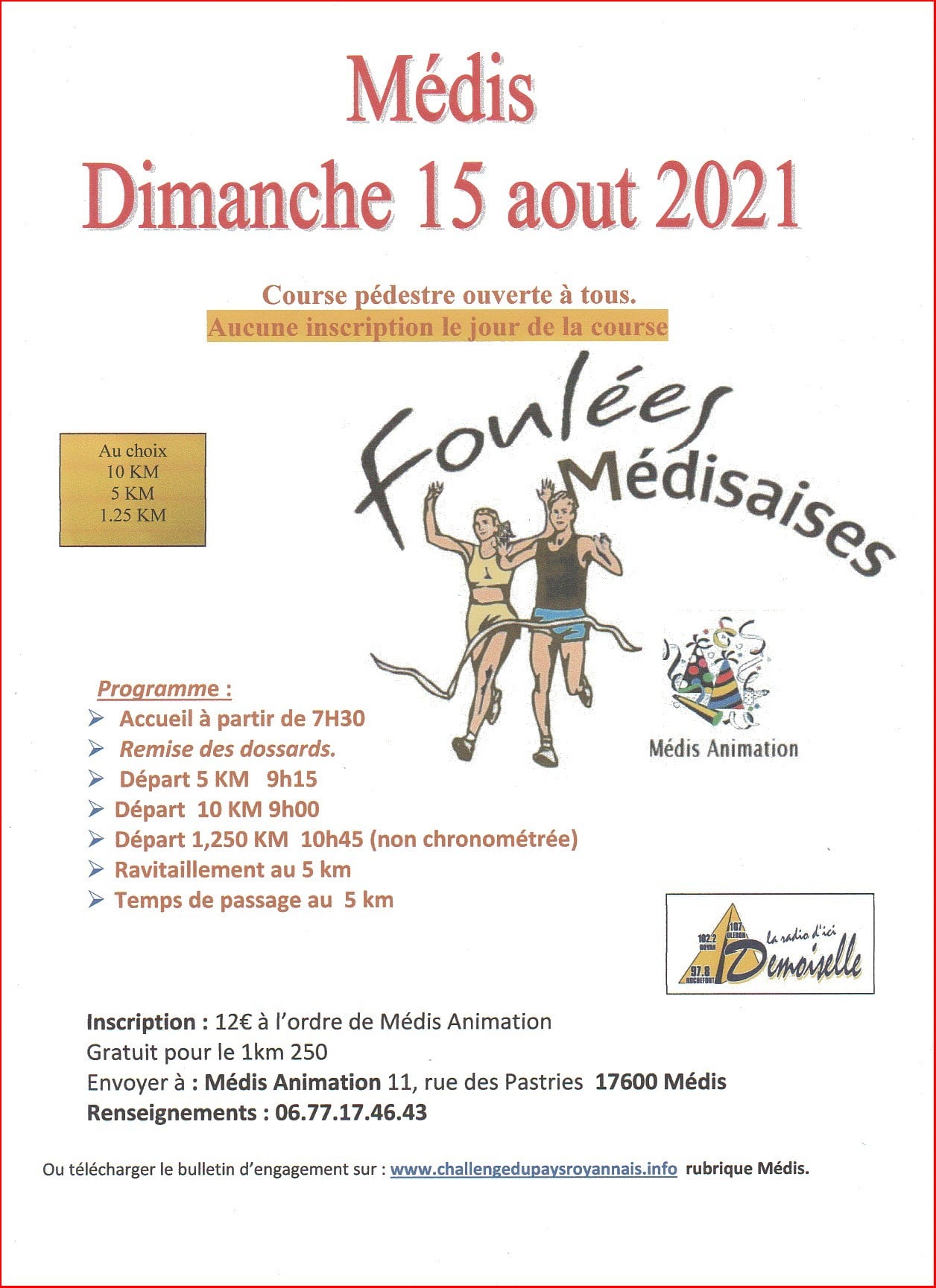 Foulées Médisaises Foulées Médisaises