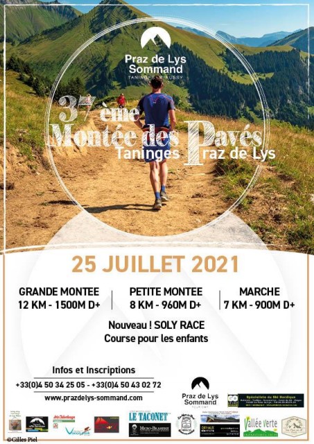 Montée des pavés taninges praz de lys Montée des pavés taninges praz de lys