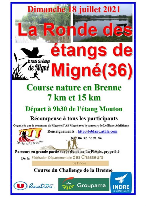 La ronde des étangs de Migné La ronde des étangs de Migné