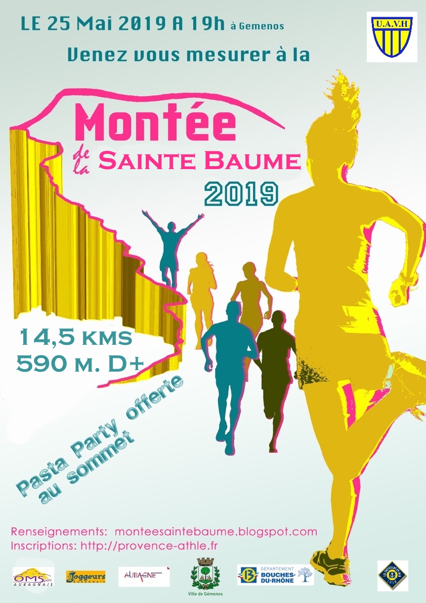 La montée de la St Baume