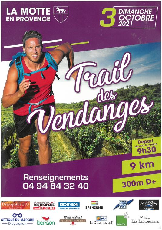 Vendanges trail – La Motte Vendanges trail - La Motte