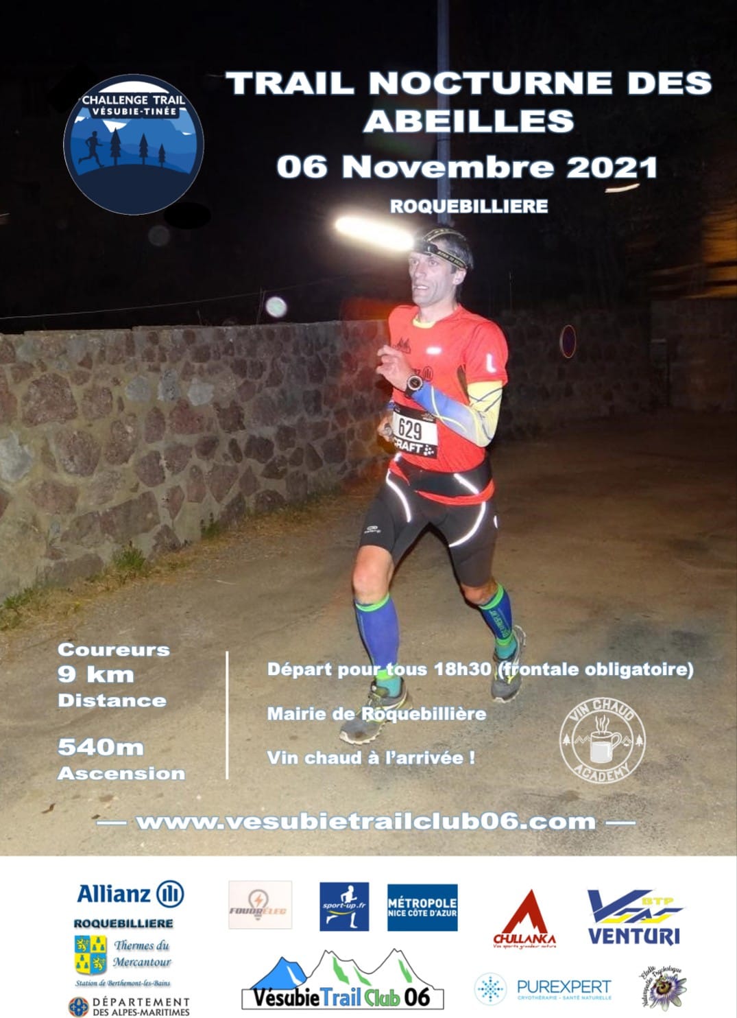 Trail nocturne des Abeilles Trail nocturne des Abeilles