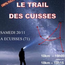 Trail nocturne des cuisses