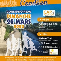 Urban trail Conde en Normandie