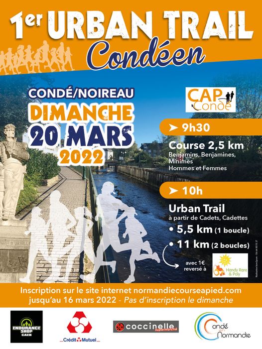 Urban trail Conde en Normandie Urban trail Conde en Normandie