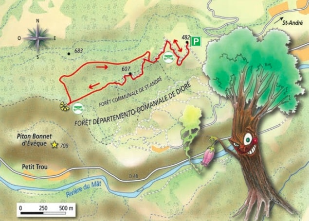 Boucle de Diore – Bras des Chevrettes Boucle de Diore - Bras des Chevrettes