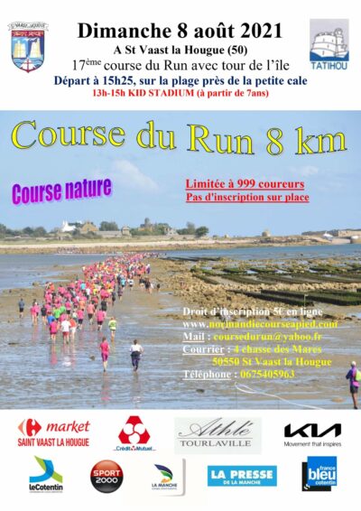 La Course du run, traversées de tatihou