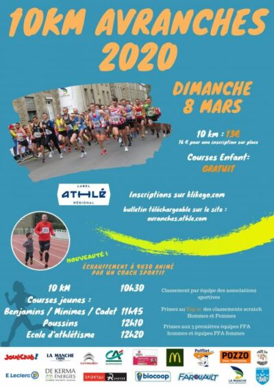 10 km d'Avranches