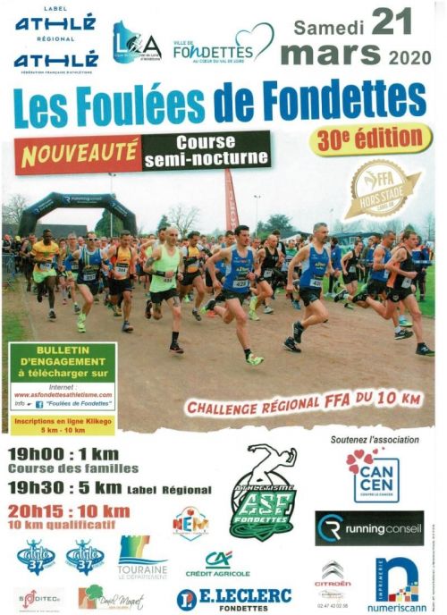 Foulées de Fondettes Foulées de Fondettes