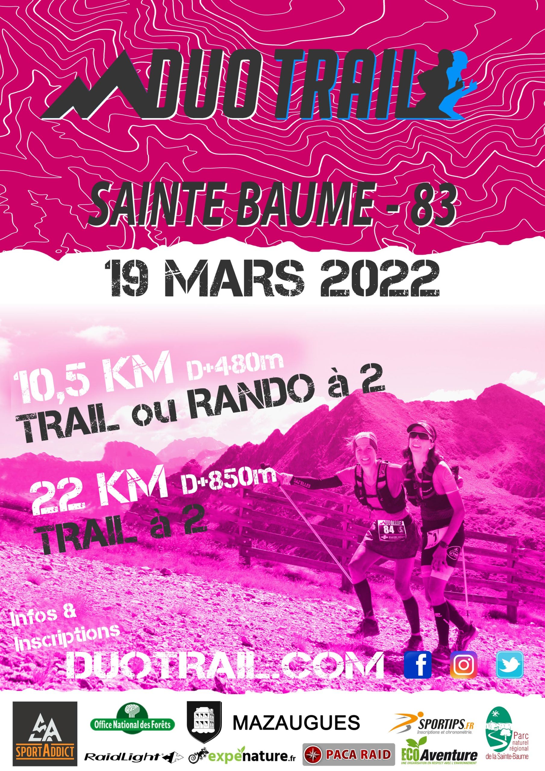 Duo Trail Sainte Baume – Mazaugues Duo Trail Sainte Baume - Mazaugues