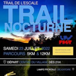 Trail nocturne de l'Escalo