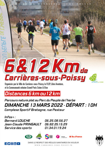 6 et 12 km nature de Carrières-sous-Poissy