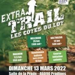 Extra trail les côtes du lot