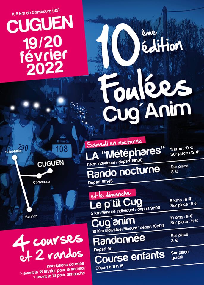 Foulées cug’anim Foulées cug'anim