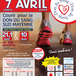 Courir pour le don du sang - Chateau Gontier