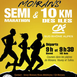 Semi-marathon & 10km des iles de Moirans