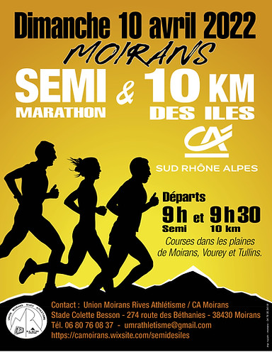Semi-marathon & 10km des iles de Moirans