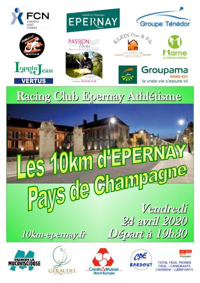 Les 10 km d'Epernay pays de champagne