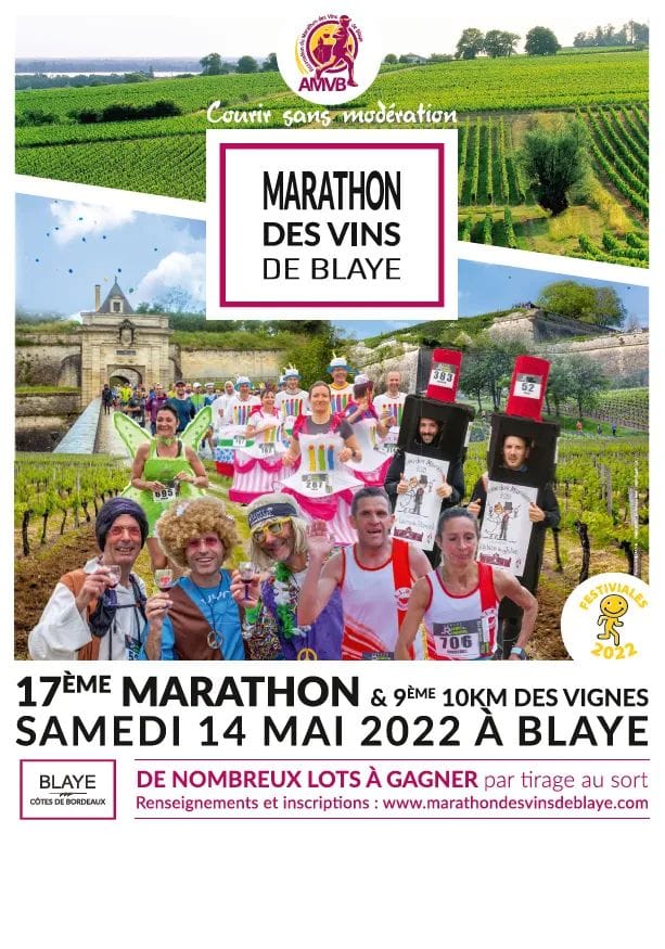 Marathon des vins de blaye et 10km des vignes Marathon des vins de blaye et 10km des vignes